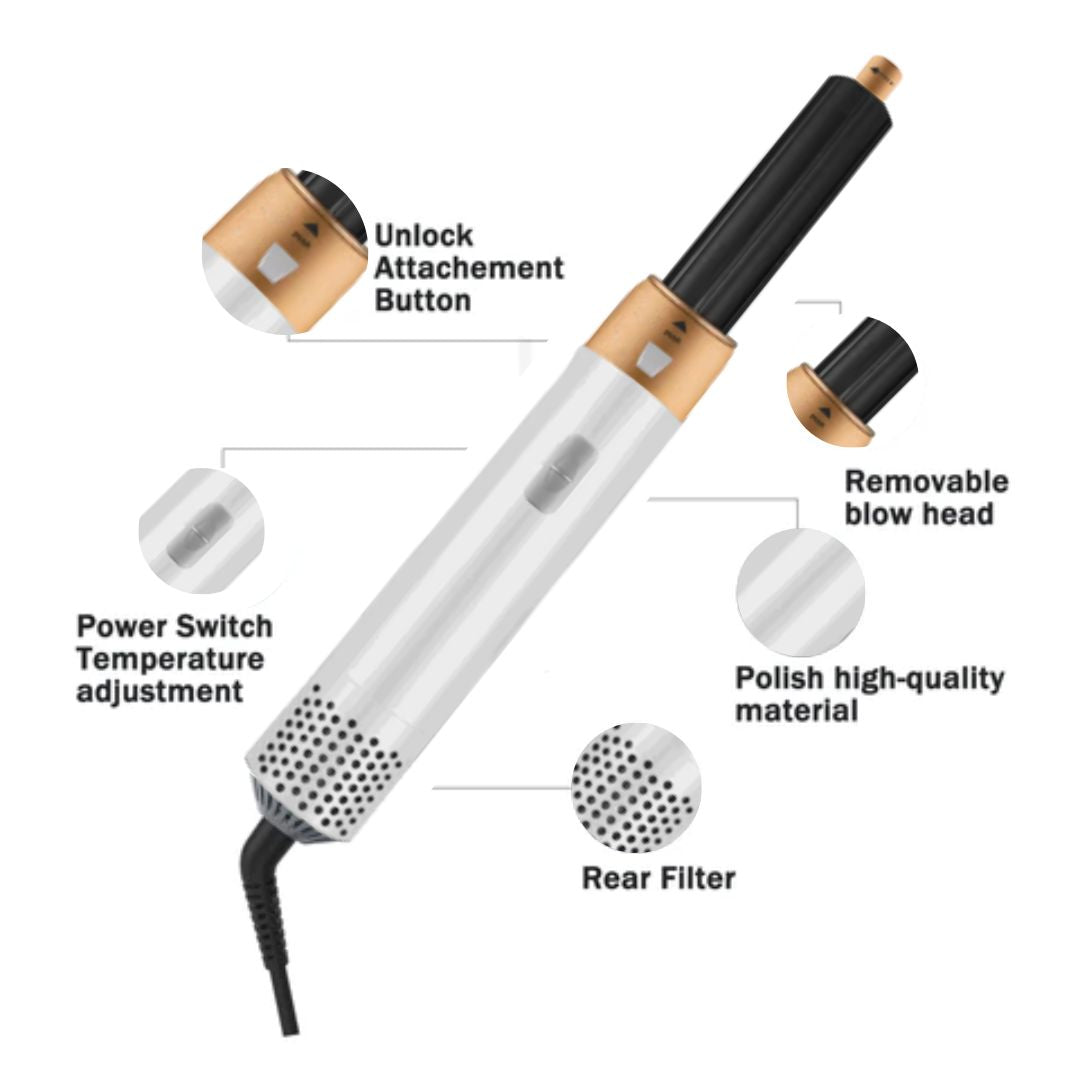 5 in 1 Anti-Frizz AirStyler