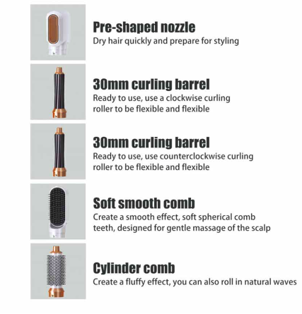 5 in 1 Anti-Frizz AirStyler